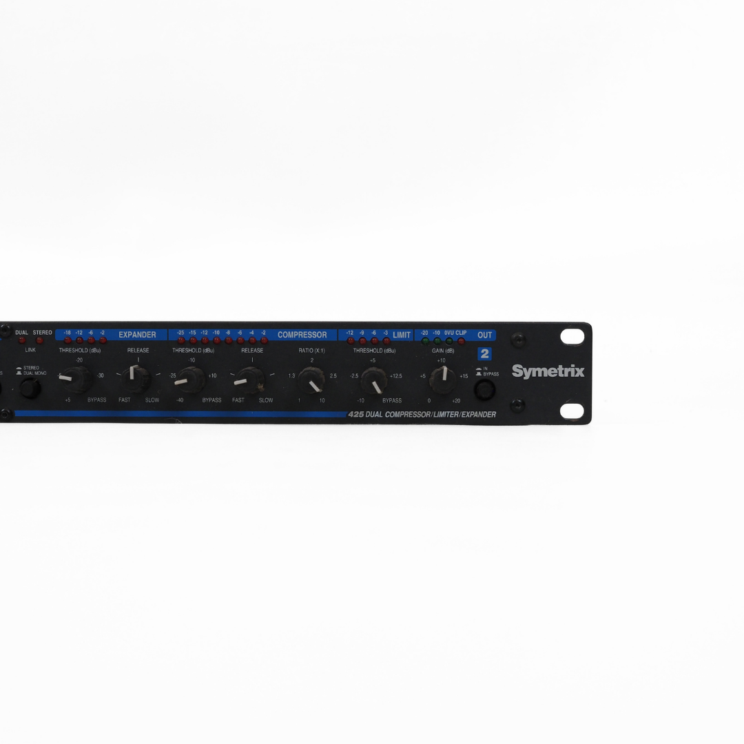 Symetrix 425 Dual Compressor / Limiter / Expander Rack Mounted Unit
