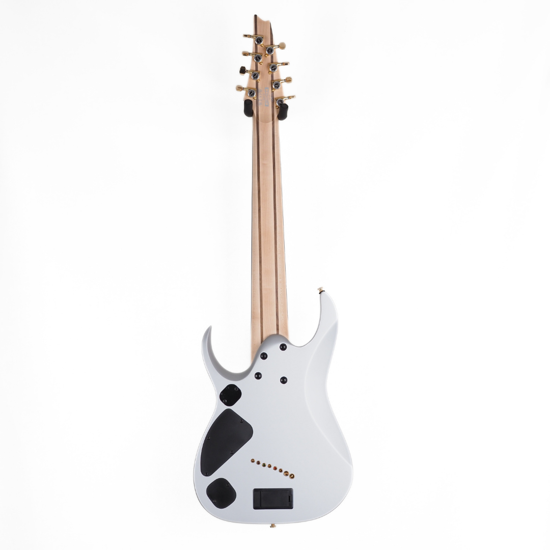 2025 Ibanez RGDMS8 8-String Multi-Scale Electric Guitar in Satin Silver