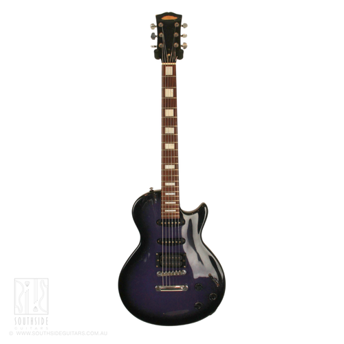 1990s GrassRoots G-I-48LP III Purple Luna Sea INORAN Artist Model Electric Guitar in Purple Burst