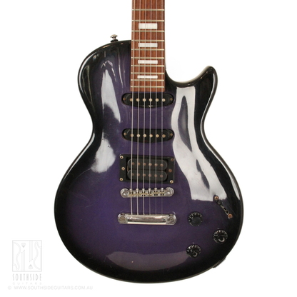 1990s GrassRoots G-I-48LP III Purple Luna Sea INORAN Artist Model Electric Guitar in Purple Burst