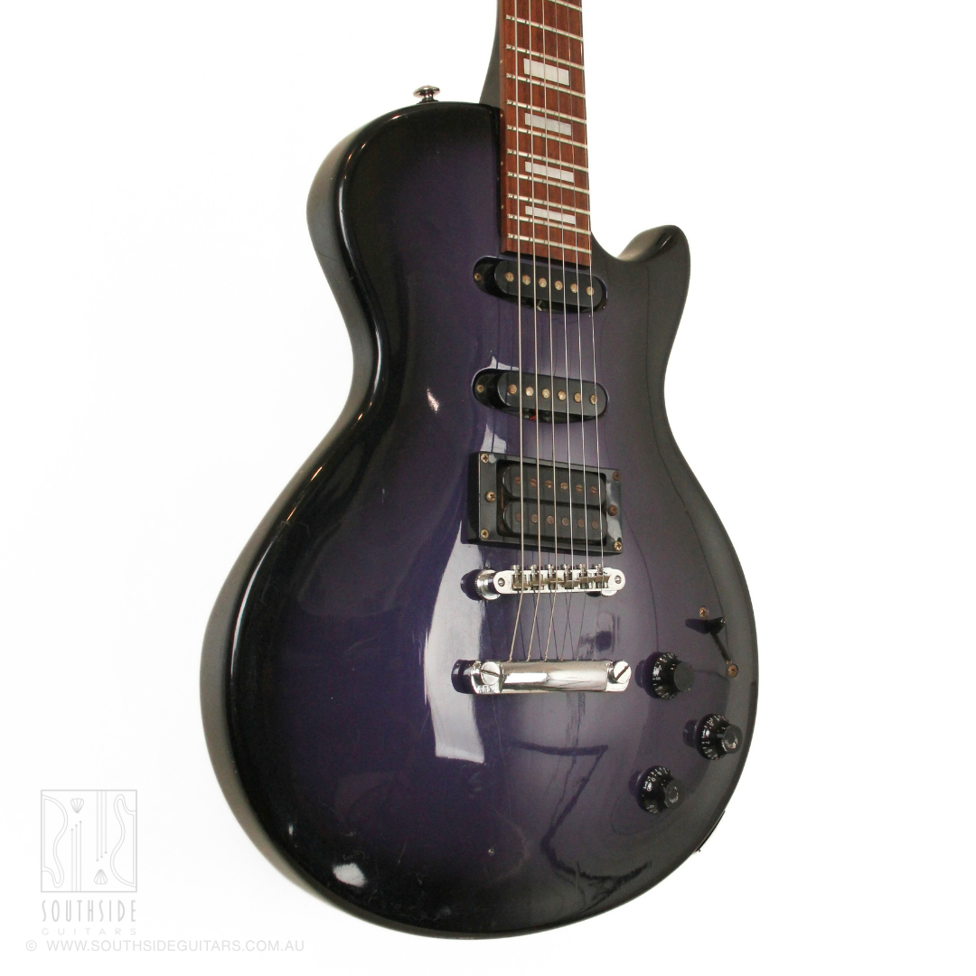 1990s GrassRoots G-I-48LP III Purple Luna Sea INORAN Artist Model Electric Guitar in Purple Burst