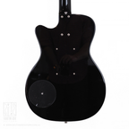Danelectro '56 Single Cut Short Scale Electric Bass Guitar in Black Gloss