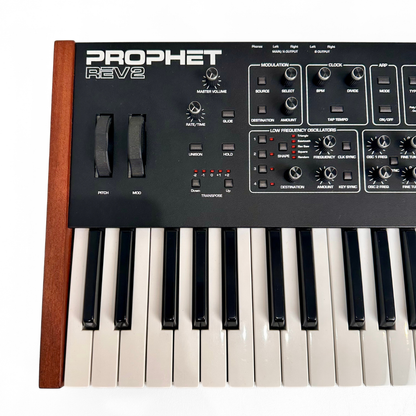 Dave Smith Instruments Prophet Rev2 16‑Voice Synthesiser with Roadcase