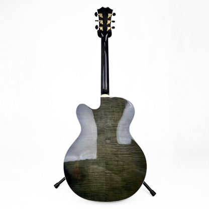 Electra Jazzbox Hollowbody Electric Guitar in Transparent Charcoal Burst