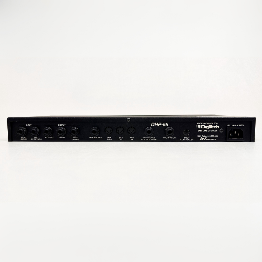 Digitech DHP-55 5-Voice Harmonizer & Multi-Effects Processor Rack Mounted Unit