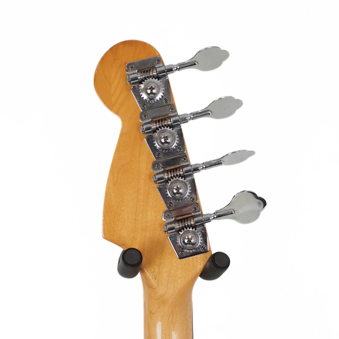 Vintage Riviera Precision-Style Electric Bass Guitar in Sunburst