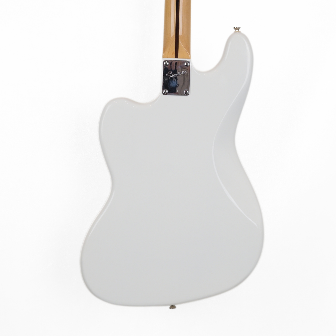 2014 Squier 'Vintage Modified' Bass VI Electric Guitar in Olympic White