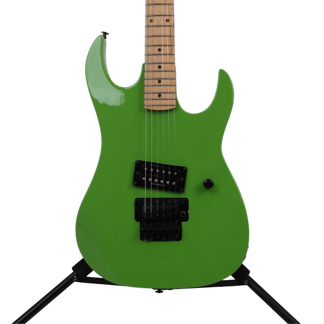 2014 B.C Rich Gunslinger Electric Guitar in Slime Green