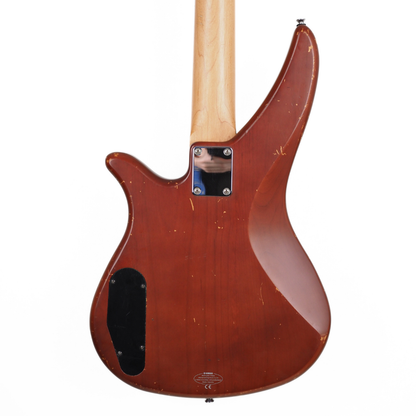 Yamaha RBX260 Electric Bass Guitar in Transparent Amber