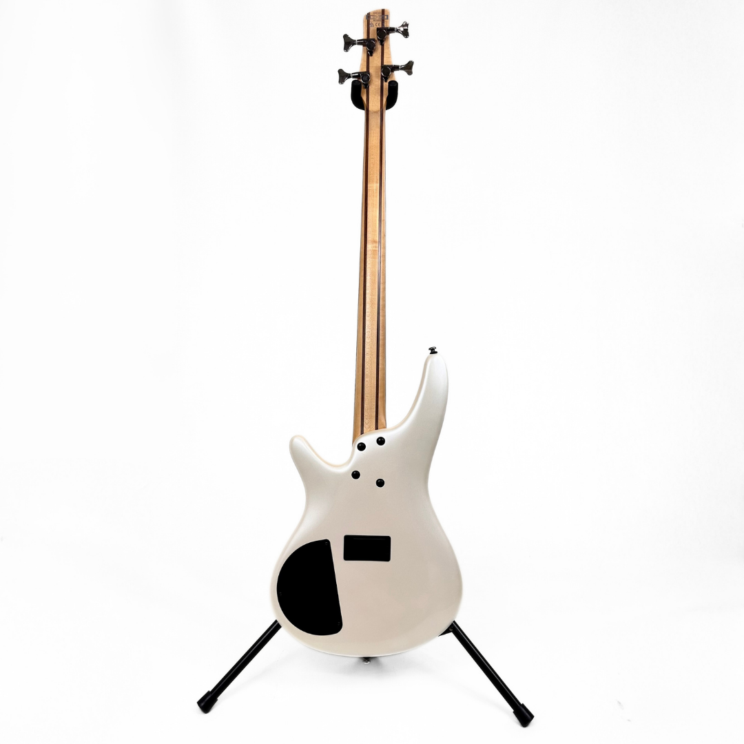 2012 SDGR by IBANEZ Soundgear SR300 Bass Guitar in Pearl White Finish