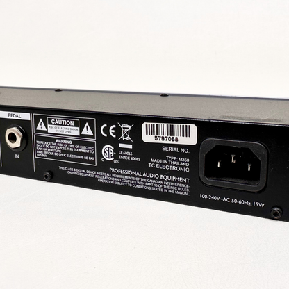 TC Electronic M-350 Reverb and Multi-Effects Processor Rack Mounted Unit