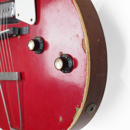 1970s Maton Apollo 505 Hollowbody Electric Guitar in Red