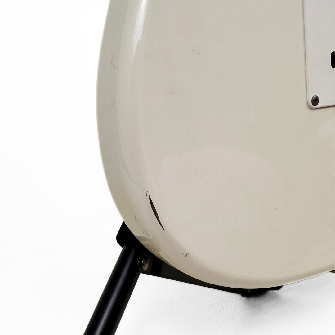 Early 90s Squier by Fender MIJ Stratocaster Electric Guitar in Vintage White Gloss