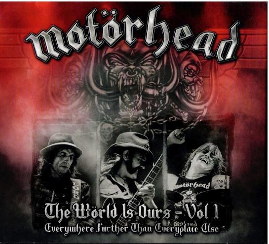 Motörhead – The Wörld Is Ours - Vol 1 (Everywhere Further Than Everyplace Else) (	 DVD, DVD-Video, Multichannel, NTSC 2 x CD, Album All Media, Digipak, O-Card)