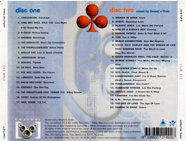 Various – Club [V] Volume Two (CD, Compilation CD, Compilation, Mixed)