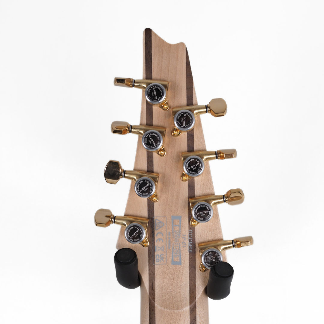 2025 Ibanez RGDMS8 8-String Multi-Scale Electric Guitar in Satin Silver