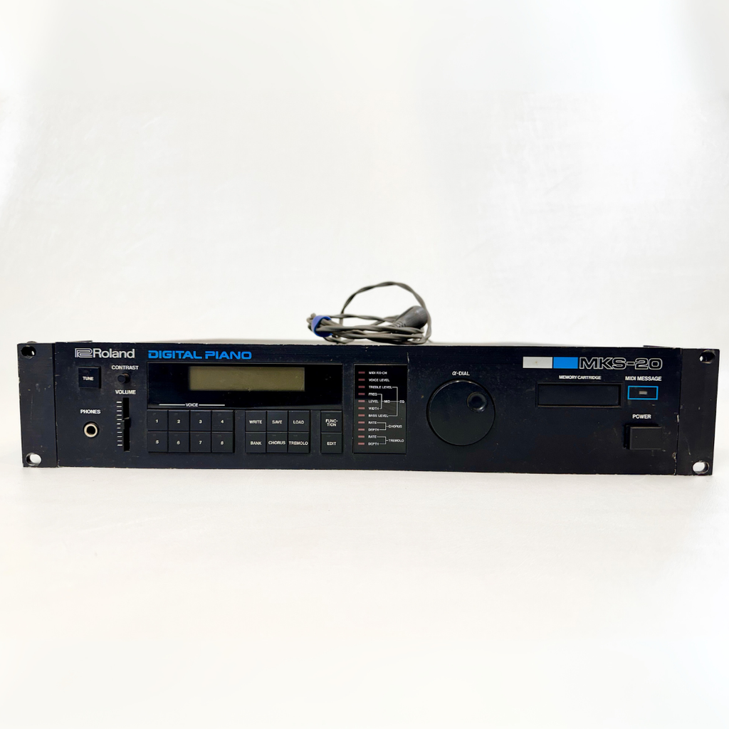 1985 Roland MKS-20 Digital Piano Rack Mounted Unit