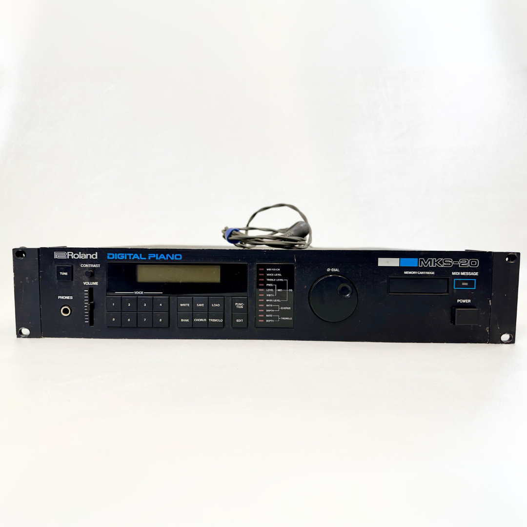 1985 Roland MKS-20 Digital Piano Rack Mounted Unit