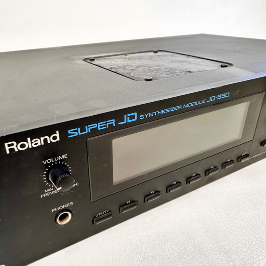 1990s Roland JD-990 Super JD Synthesiser Module Rack Mounted Unit