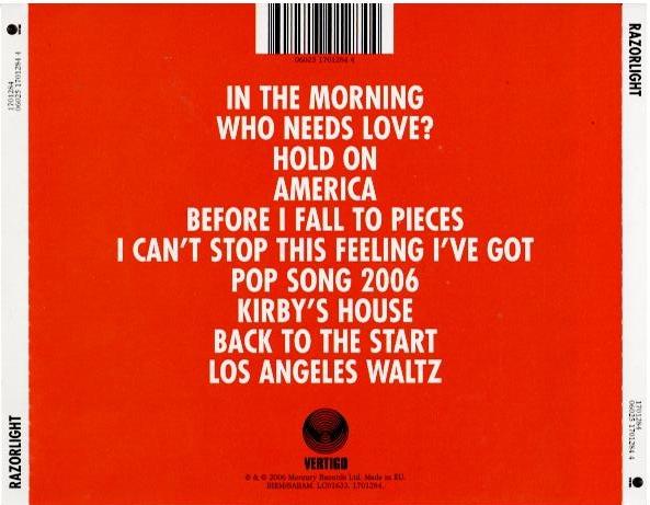 Razorlight – Razorlight (CD, Album)