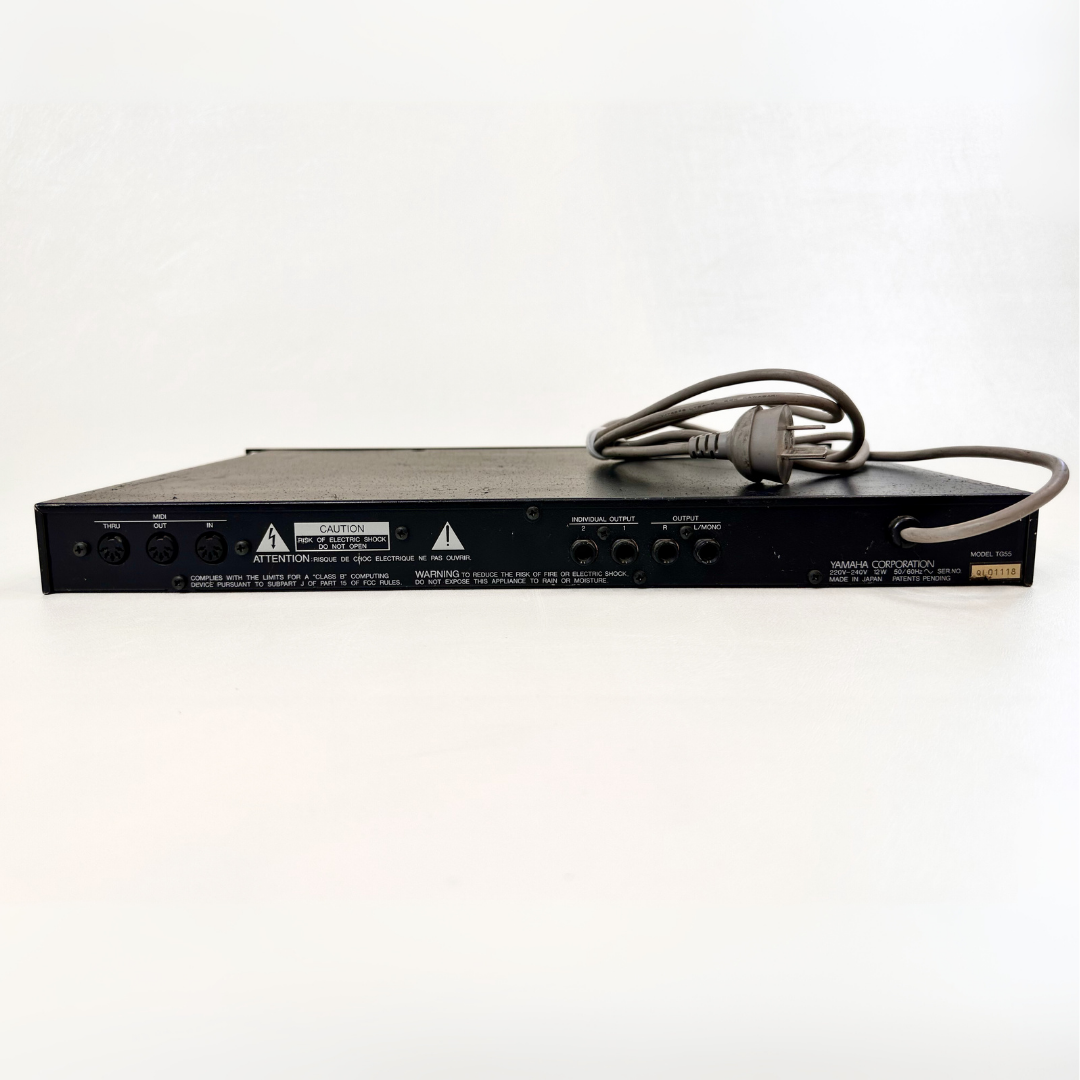Yamaha TG55 Tone Generator Synthesiser Rack Mounted Unit