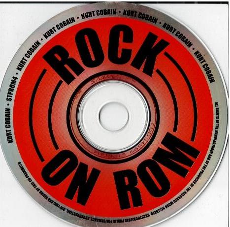Kurt Cobain – RockOnRom (CD, CD-ROM, Unofficial Release)