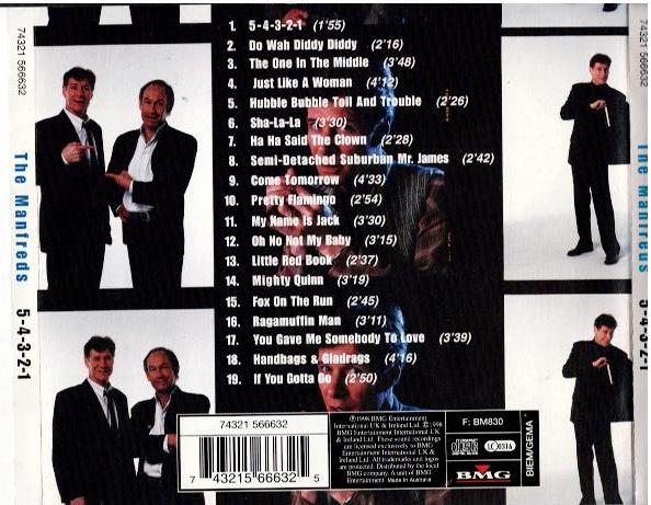 The Manfreds – 5-4-3-2-1 (CD)
