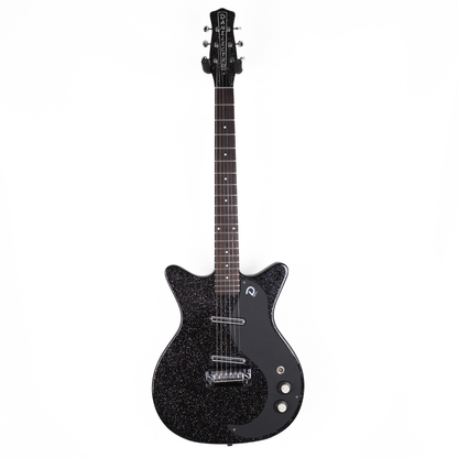 Danelectro 59M NOS+ Electric Guitar in Black Metal Flake