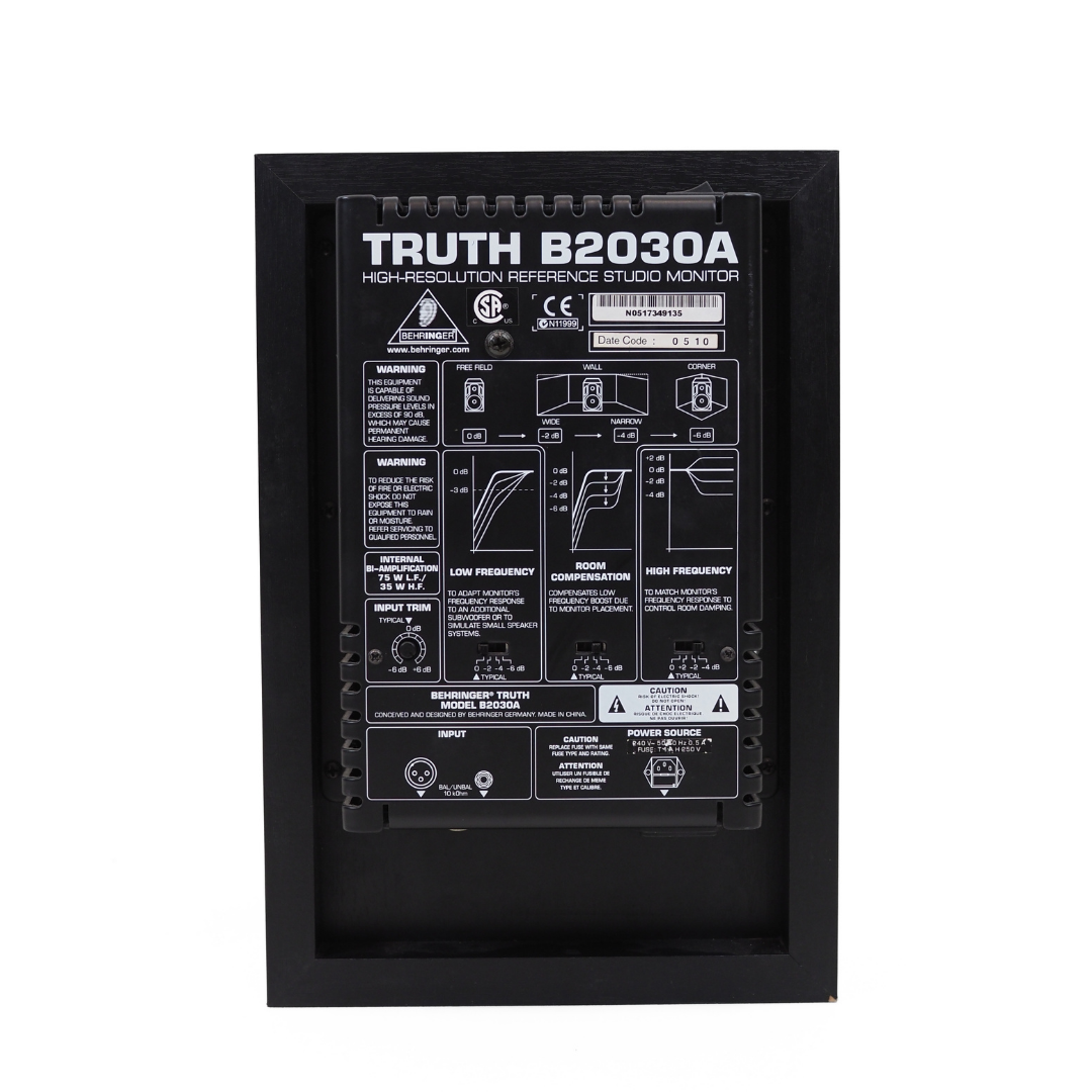 Behringer Truth B2030A 125w 6.75" Active Studio Monitor