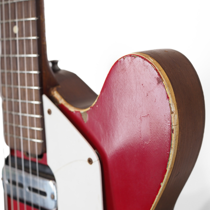 1970s Maton Apollo 505 Hollowbody Electric Guitar in Red
