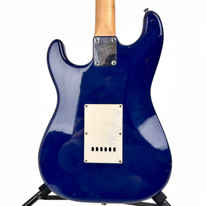2005 Squier Bullet Stratocaster Electric Guitar in Blue