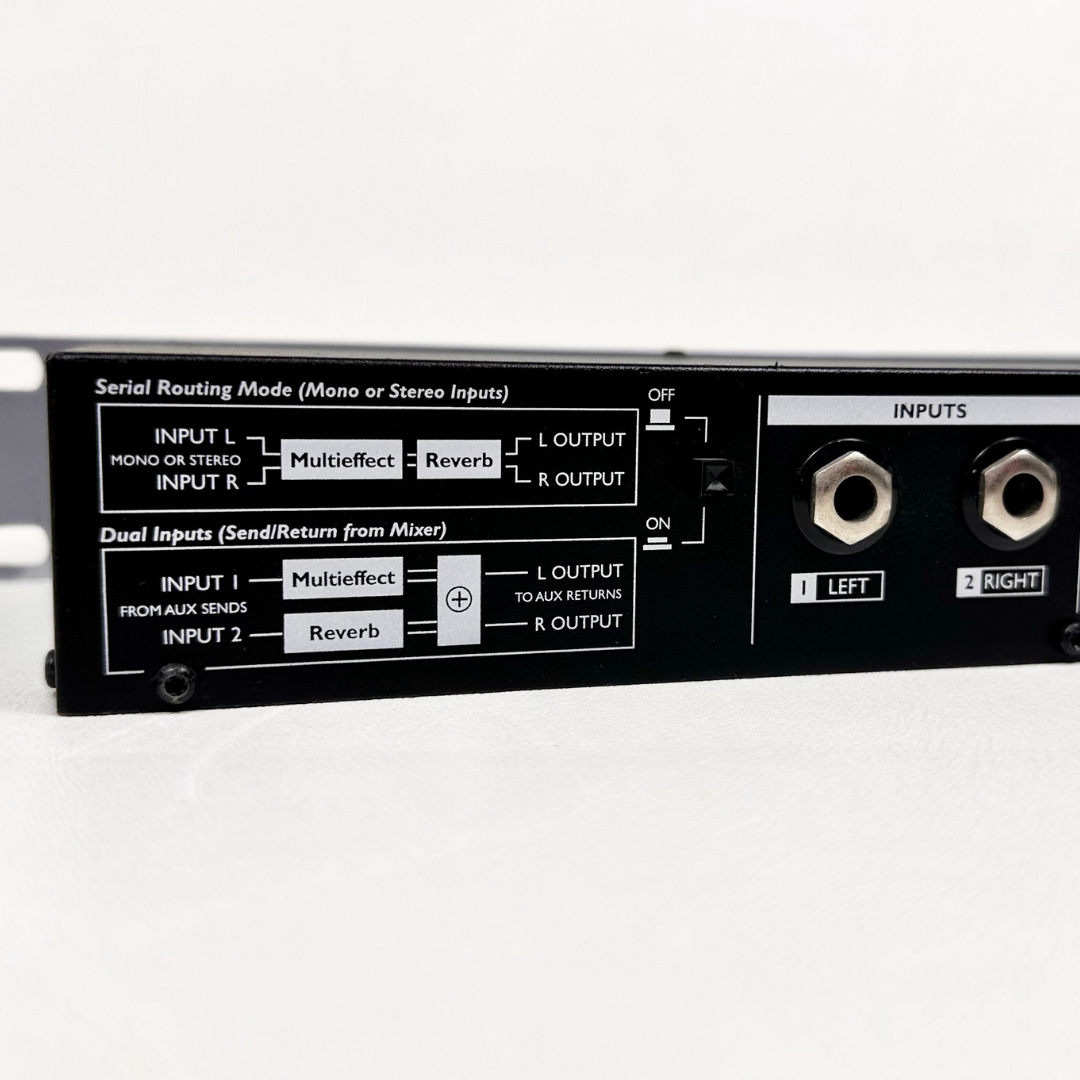 TC Electronic M-350 Reverb and Multi-Effects Processor Rack Mounted Unit