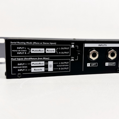 TC Electronic M-350 Reverb and Multi-Effects Processor Rack Mounted Unit