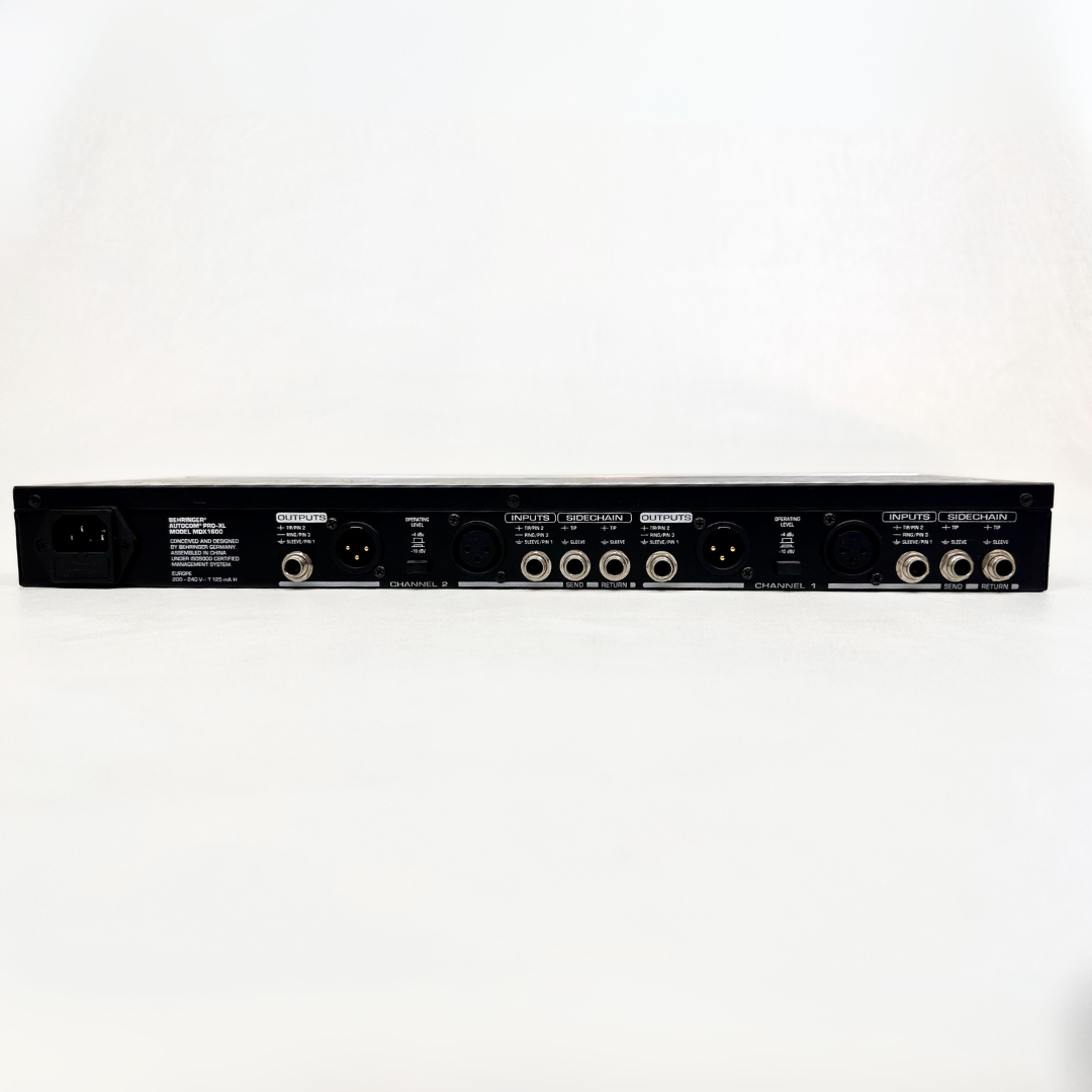 Behringer Autocom Pro-XL MDX1600 Rack Compressor Unit