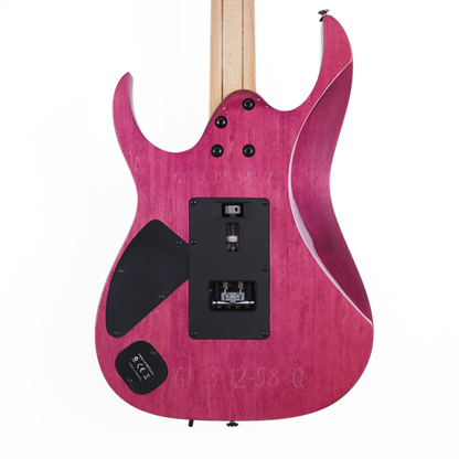 2011 Ibanez RG870QMZ Premium Electric Guitar in High-Voltage Violet