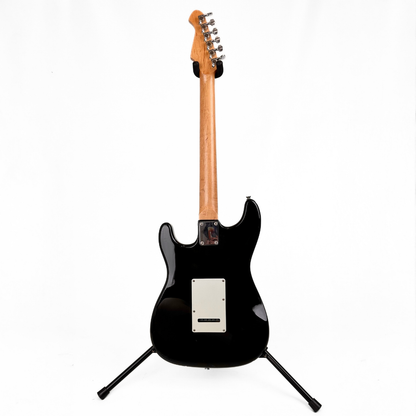 Aria STG Series Stratocaster-Style Electric Guitar in Black