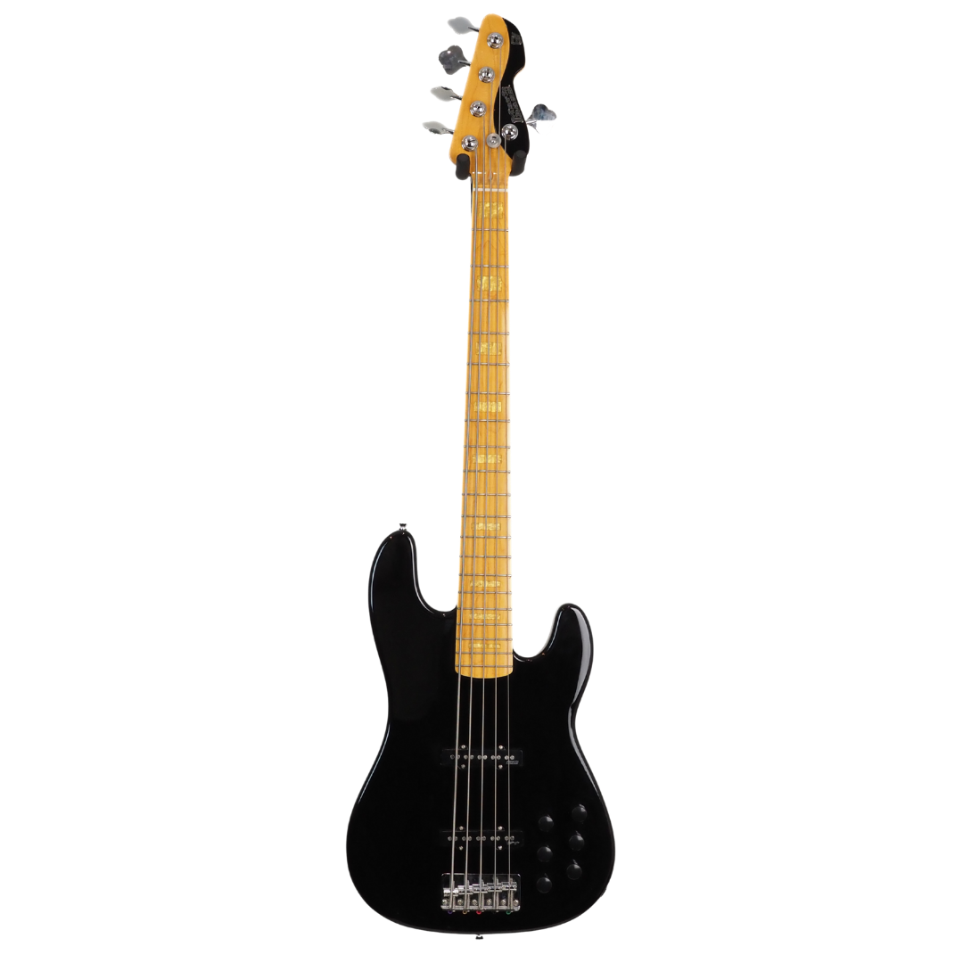 Markbass MB GV 5-String Electric Bass Guitar in Gloxy Black