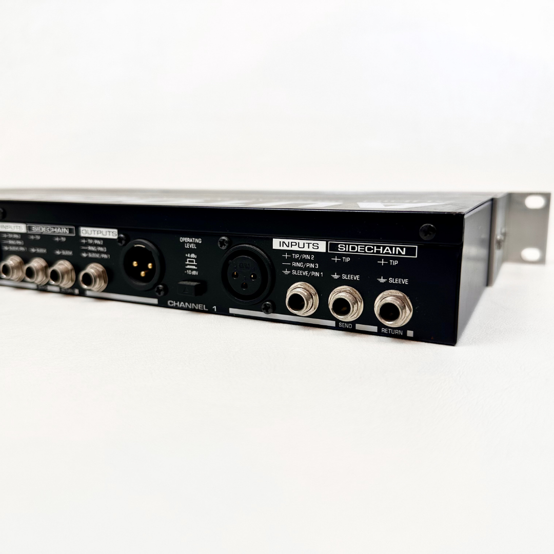 Behringer MDX1400 Autocom Pro Interactive Reference-Class 2-Channel Expander/Gate/Compressor/Enhancer Rack Mounted Unit