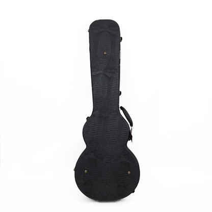 Xtreme HC3007 Les Paul Style Electric Guitar Hardcase – Black Crocodile Vinyl