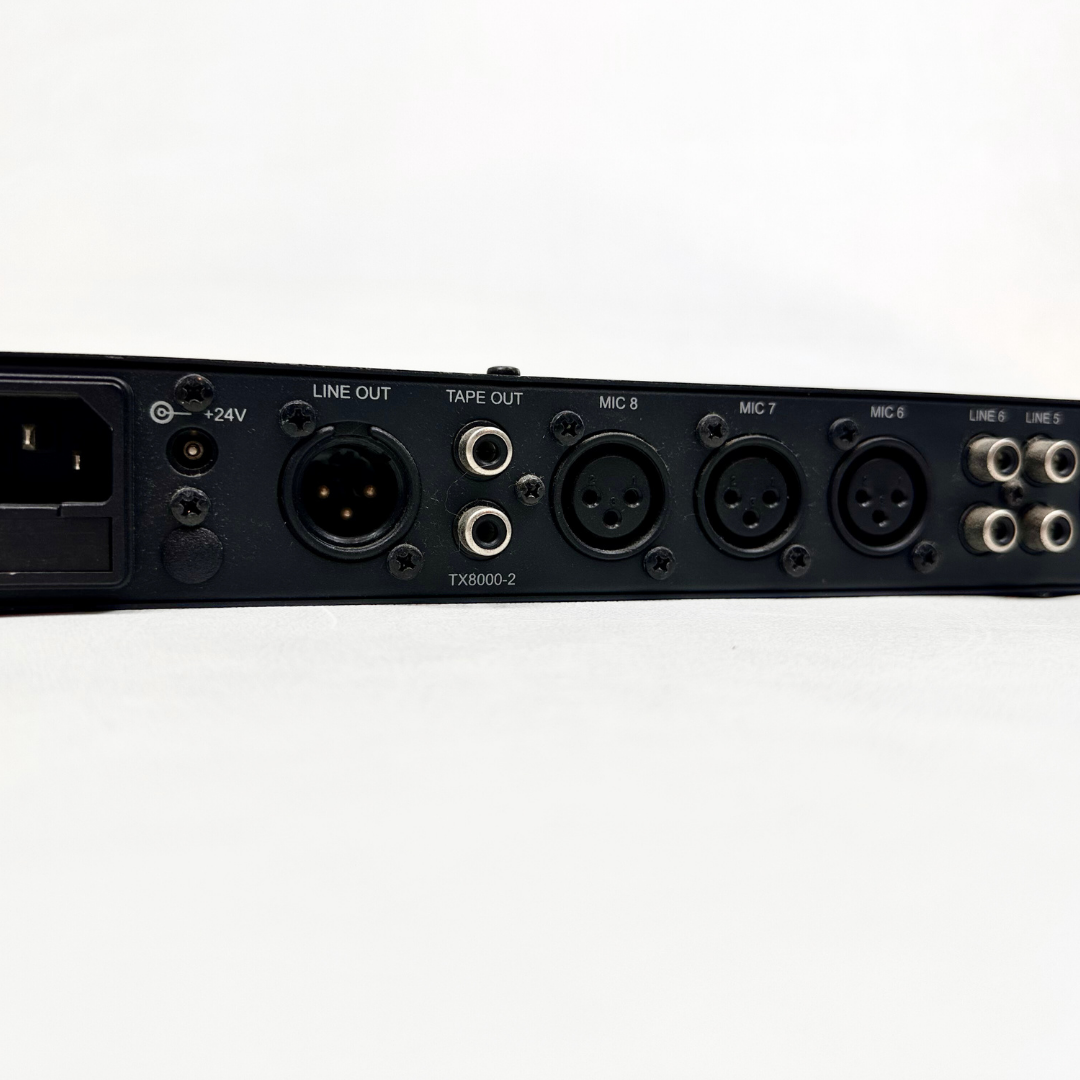 Australian Monitor TX8000 8 Channel Mic Line Mixer Rack Mounted Unit