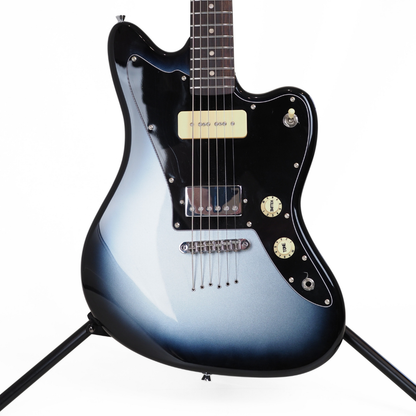 JET JJ-350B Offset Baritone Electric Guitar in Moonburst