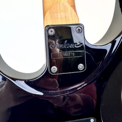 2007 Jackson DK2M Dinky Electric Guitar in Transparent Blue Burst