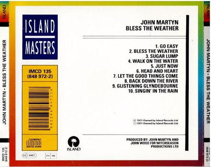 John Martyn – Bless The Weather (CD, Album, Reissue)