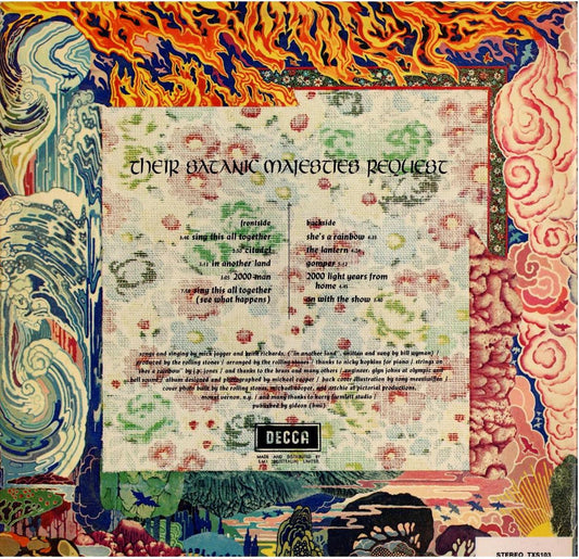The Rolling Stones – Their Satanic Majesties Request (Vinyl, LP, Album, Stereo, Lenticular)