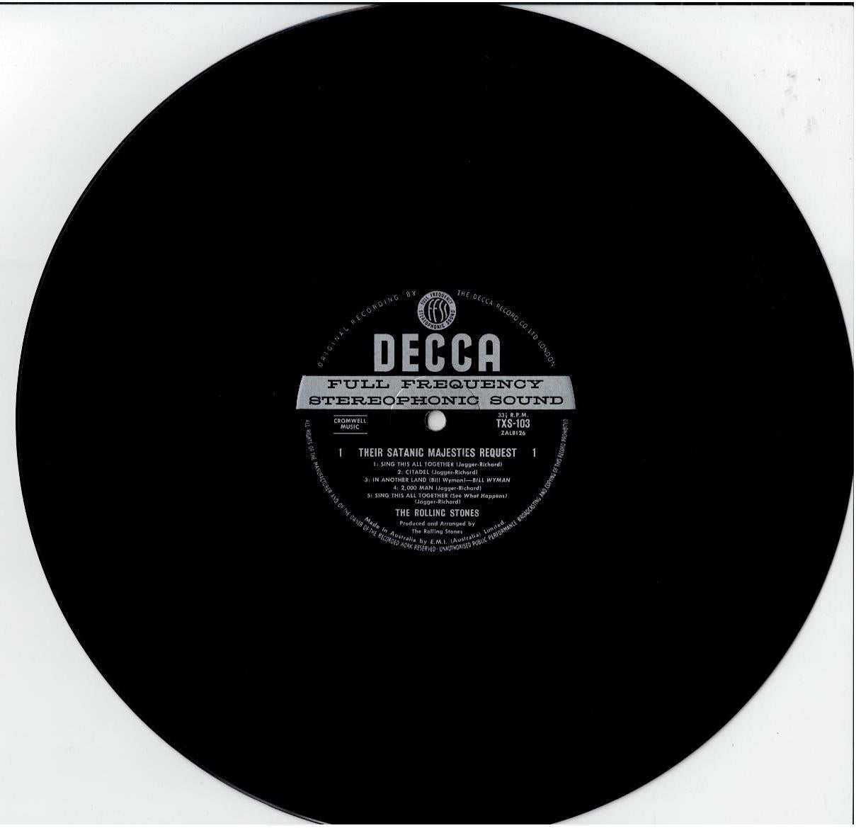 The Rolling Stones – Their Satanic Majesties Request (Vinyl, LP, Album, Stereo, Lenticular)