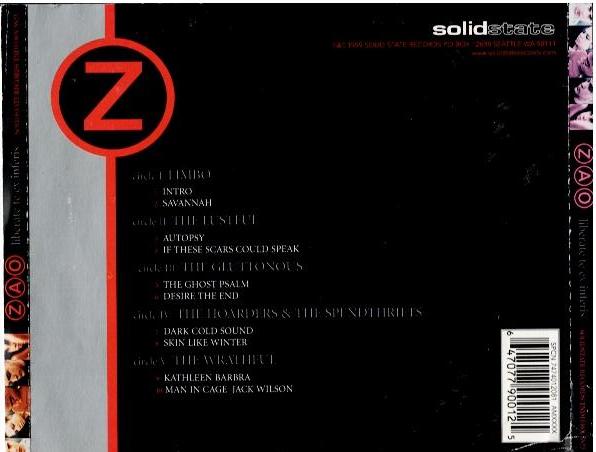 ZAO – Liberate Te Ex Inferis (Save Yourself From Hell) (CD, Album)