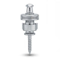 Schaller 14010301 New S-Locks Strap Locks (Pair) in Satin Chrome