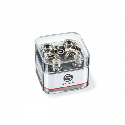 Schaller S-Lock 14010201 Chrome Strap Lock System
