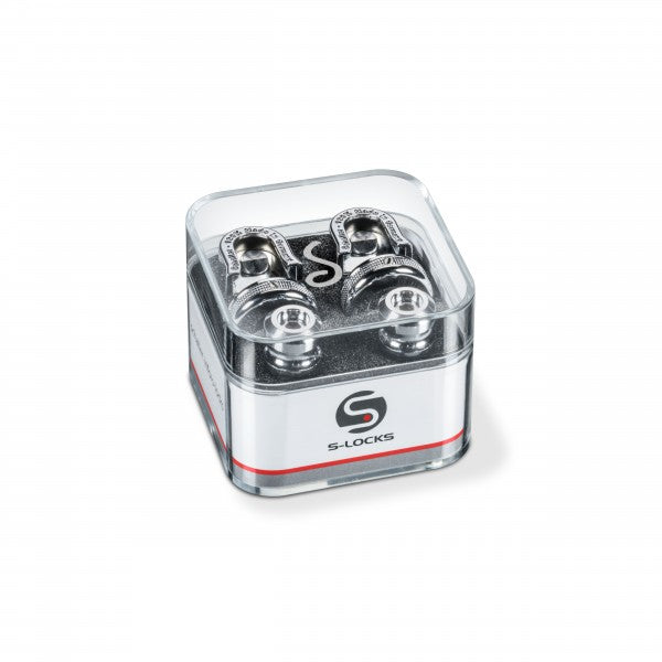 Schaller S-Lock 14010101 Nickel Strap Lock System