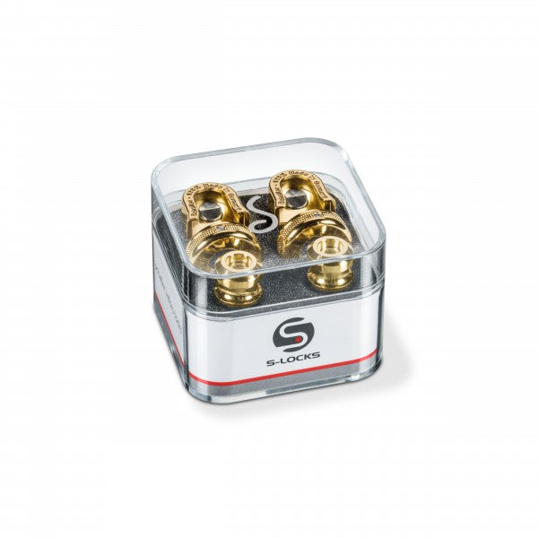 Schaller S-Lock 14020501 Gold (24 Carat) Strap Lock System